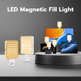 Mcbazel 3-Mode Rechargeable LED Selfie and Vlog Light with Clip, Adjusted 3 Light Modes for Phone, iPad, Laptop, for Makeup, TikTok, Selfie, Conferencing