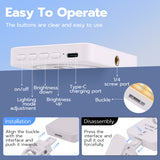 Mcbazel 3-Mode Rechargeable LED Selfie and Vlog Light with Clip, Adjusted 3 Light Modes for Phone, iPad, Laptop, for Makeup, TikTok, Selfie, Conferencing