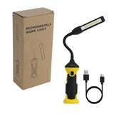 Multi Light Source Adjustable Angle Rechargeable Work Light-Black&Yellow(MX-BD30-02)#