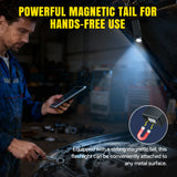 2 Pcs Multifunctional Magnetic Work Light-Black(PS-001)