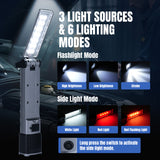 LED Work Light with Magnetic Suction- Silver(GZ-Y03)
