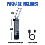 LED Work Light with Magnetic Suction- Silver(GZ-Y03)