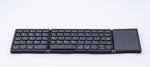 Universal Foldable Wireless Keyboard with Touchpad for Tablet/Mobile Phone/PC-Black(B089T)