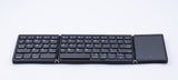 Universal Foldable Wireless Keyboard with Touchpad for Tablet/Mobile Phone/PC-Black(B089T)
