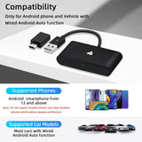 Mcbazel Android Auto Wireless Converter Adapter for Android-Black
