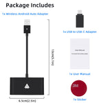 Mcbazel Android Auto Wireless Converter Adapter for Android-Black