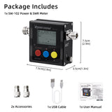 Surecom SW-102 Digital VHF/UHF 125-525Mhz Power & SWR Meter (SW102-N)