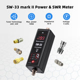 SURECOM SW-33 markII 125-520 Mhz Mini Digital VHF/UHF Power & SWR Meter