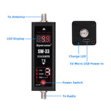 SURECOM SW-33 markII 125-520 Mhz Mini Digital VHF/UHF Power & SWR Meter