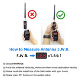 SURECOM SW-33 markII 125-520 Mhz Mini Digital VHF/UHF Power & SWR Meter