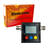 Mcbazel Surecom SW-102D-S VHF/UHF 125-525Mhz 120W V.S.W.R. & Power Meter (SO239 Connector)