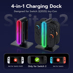Mcbazel NS2 Left and Right Handle Charging Grip-Black(AL-NS2540)