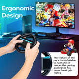 Mcbazel DOBE Steering Wheels for Nintendo Switch 2 Joy-Con Controllers-Black(TNS-3196)