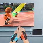 Mcbazel DOBE Adjustable Hand Straps for Nintendo Switch 2 Joy-Con Controllers-Orange&Blue(TNS-3180)