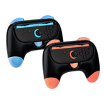 Mcbazel DOBE Left & Right Controller Grip for Nintendo Switch 2 Joy-Con Controllers-Black(TNS-3163)