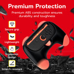 Mcbazel DOBE Left & Right Controller Grip for Nintendo Switch 2 Joy-Con Controllers-Black(TNS-3163)