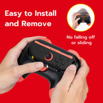 Mcbazel DOBE Left & Right Controller Grip for Nintendo Switch 2 Joy-Con Controllers-Black(TNS-3163)