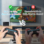 Mcbazel DOBE Controller Grips for Nintendo Switch 2 Joy-Con Controllers-Black(TNS-3162)