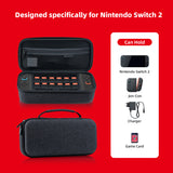 Mcbazel DOBE Storage Case for Nintendo Switch 2-Dark Gray(TNS-3176)