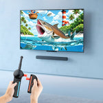 Mcbazel DOBE Fishing Rod for Nintendo Switch/NS2 Joy-con Controllers-Black