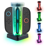 Mcbazel JYS Charging Dock for Nintendo Switch 2 Joy-Con Controllers-Black(JYS-NS2279)