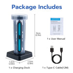 Mcbazel JYS Charging Dock for Nintendo Switch 2 Joy-Con Controllers-Black(JYS-NS2279)