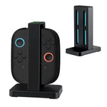 Mcbazel DOBE Charging Dock for Nintendo Switch 2 Joy-Con Controllers-Black(TNS-3192B)
