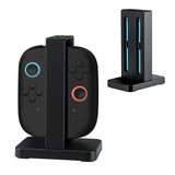 Mcbazel DOBE Charging Dock for Nintendo Switch 2 Joy-Con Controllers-Black(TNS-3192B)