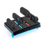 Mcbazel DOBE RGB Charging Dock for NS2 Joy-Con Controllers-Black