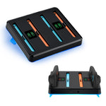 Mcbazel DOBE RGB Charging Dock for NS2 Joy-Con Controllers-Black