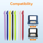Mcbazel 8 in 1 Nintendo 3DSXL 3DSLL Touch Screen Stylus Pen-Eight Colors