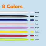 Mcbazel 8 in 1 Nintendo 3DSXL 3DSLL Touch Screen Stylus Pen-Eight Colors