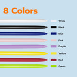 Mcbazel 8 in 1 Nintendo 3DSXL 3DSLL Touch Screen Stylus Pen-Eight Colors
