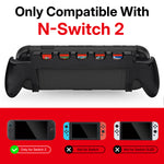 Mcbazel DOBE Console Grip with Game Cards Storage for NS2 - Black