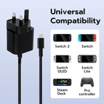 Mcbazel 60W Power Supply Charger AC Adapter For NS2-HYC-1638 (UK Plug)