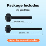 Mcbazel Gamepad Leg Strap for Nintendo Switch/NS2 Joy-con-Black(HBS-2860)