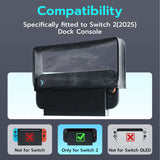 Mcbazel TPU Protective Dust Cover for NS2-Transparent