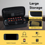 Mcbazel DOBE 10 Pieces Storage and Protection Kit with Game Card Case for NS2