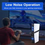 Mcbazel DOBE Cooling Fan for PS5 Pro Gaming Console-Black(TP5-35153)