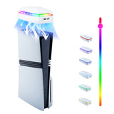 Mcbazel Upper Cooling Fan with RGB Lighting for PS5 Pro-White(SY-P5-619H)