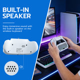 Wireless Mini Keyboard for PS5/Edge Controller White (#TP5-35135)