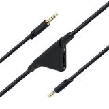 2M Audio Extension Cable with Volume Control for Logitech Astro A10/A30/A40 Gaming Headset - Black