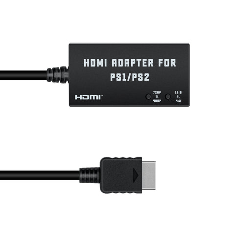 Mcbazel HDMI Adapter for PS2 / PS1, PS1 / PS2 to HDMI