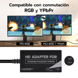 Mcbazel Multifunctional HDTV HDMI Adapter for PS1/PS2 - RGB/YPBPR(#ADP-1.09)