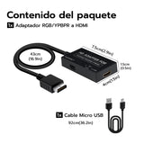 Mcbazel Multifunctional HDTV HDMI Adapter for PS1/PS2 - RGB/YPBPR(#ADP-1.09)