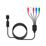 Component HD AV Cable for PS2/PS3/PS3 Slim – 6FT High Definition Video and Audio Cord, HDTV and EDTV (480p Output Supported) Compatible with PS2/PS3/PS3 Slim