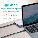 1 Meter Thunderbolt 4.0 USB-C Cable