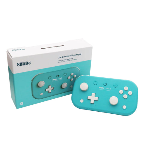 8Bitdo Lite 2 Bluetooth Gamepad for Nintendo Switch/Switch Lite/Android/Raspberry Pi - Turquoise