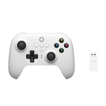 8Bitdo Ultimate 2.4G Wireless Controller with Charging Dock for Windows PC/Android/Raspberry Pi - White (81HA01)