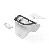 8Bitdo Ultimate 2.4G Wireless Controller with Charging Dock for Windows PC/Android/Raspberry Pi - White (81HA01)